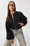 Soft Kaşe Bomber Ceket SİYAH LUB0248