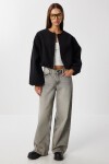 Soft Kaşe Bomber Ceket SİYAH LUB0248