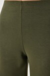 Fitted/Vücuda Oturan Esnek Modal Alt-Üst Takım HAKİ LUB0086