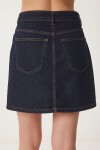 Mini Denim Etek KOYU MAVİ LOK0007