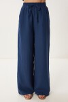 Oversize Müslin Gömlek Pantolon Takım LACİVERT LSA0014