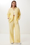 Oversize Müslin Gömlek Pantolon Takım SARI LSA0014