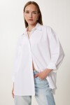 Oversize Poplin Gömlek EKRU LWF0041