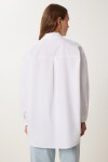 Oversize Poplin Gömlek EKRU LWF0041