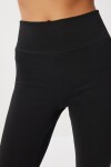 Yüksek Bel Basic Örme Tayt SİYAH LUB0287