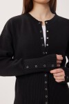 Çıtçıtlı Alt- Üst Triko Takım SİYAH LPN0017