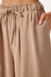Geniş Paça Rahat Modal Pantolon BEJ LMX0090