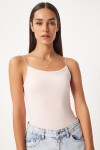 İkili İp Askılı Örme Bluz LİLA PUDRA LLD0001