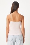 İkili İp Askılı Örme Bluz LİLA PUDRA LLD0001