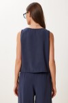 Kolsuz Bluz Pantolon Takım LACİVERT LMC0058