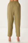 Kolsuz Bluz Pantolon Takım ZEYTİN YEŞİLİ LMC0058