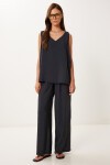 Modal Bluz Pantolon Takım SİYAH LMC0059