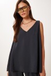 Modal Bluz Pantolon Takım SİYAH LMC0059