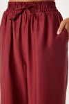 Askılı Modal Bluz Pantolon Takım BORDO LRV0108