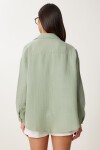 Oversize Müslin Gömlek ÇAĞLA YEŞİLİ LRG0027