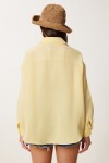 Oversize Müslin Gömlek SARI LRG0027