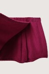 Asimetrik Mini Tüvit Şort Etek KOYU PEMBE LZE0016