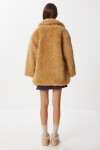 Oversize Suni Kürk Kaban CAMEL LVW0008