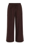 3’lü Gömlek Bluz Pantolon Gabardin Takım KAHVERENGİ LBY0071