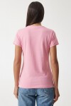 Dantel Detaylı Viskon Bluz PEMBE LRN0049