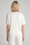 Dantelli Oversize Mevsimlik Triko Bluz KEMİK LYY0145