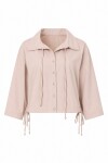 Kısa Poplin Trençkot BEJ LBY0069