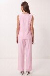 Modal Bluz Pantolon Takım ŞEKER PEMBE LMC0059