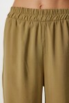 Modal Gömlek Pantolon Takım ZEYTİN YEŞİLİ LBV0063