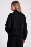 Dik Yaka Oversize Bomber Ceket SİYAH LGX0018