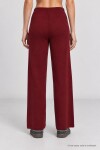 Fermuarlı Hırka Pantolon Triko Takım BORDO LAN0077