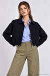 Kadife Dokulu Premium Selection Bomber Ceket LACİVERT LBY0097