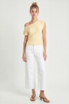 Kayık Yaka Bluz SARI LUB0359