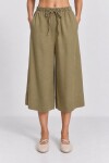 Keten Bluz Pantolon Takım HAKİ LNZ0009