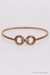 Tokalı Yaylı Esnek Kemer GOLD LKM0019